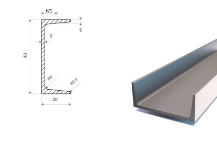 UPN 40 (20x40x20x5)