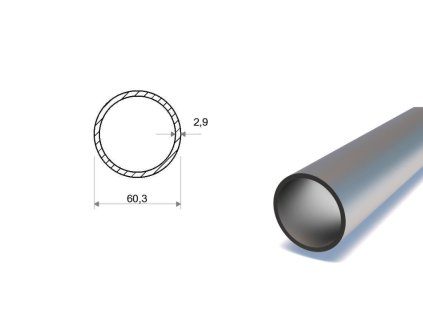 Rura bezszwowa 60,3x2,9