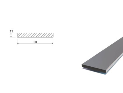 Płaskownik stalowy 50x12 (S355)