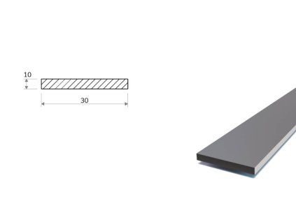 Płaskownik stalowy 30x10 (S355)
