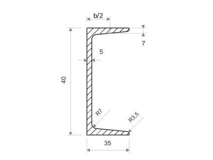 UPN 40 (35x40x35x5)