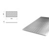 Blacha aluminiowa ryflowana 2,5x1500x3000 (EN 5754)