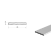 Płaskownik aluminiowy 25x4 (EN 6060)