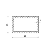 Profil aluminiowy 40x15x2 (EN 6060)_2