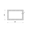 Profil aluminiowy 40x20x4 (EN 6060)_2