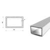 Profil aluminiowy 40x20x4 (EN 6060)