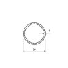 Rura aluminiowa 20x1 (EN 6060)_2