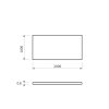 Blacha aluminiowa 0,6x1000x2000 mm (EN 5754) H22_2