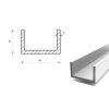 Ceownik aluminiowy 25x40x25x3