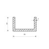 Ceownik aluminiowy 20x35x20x2_2