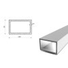 Profil aluminiowy 120x20x1,5