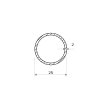Rura aluminiowa 25x2_2