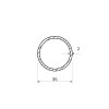 Rura aluminiowa 35x2_2