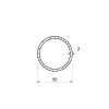 Rura aluminiowa 50x2_2