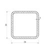 Profil stalowy 30x30x3 (S355)_2