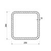 Profil stalowy 250x250x10 (S355)_2