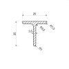 Teownik 25x25x3,5_2
