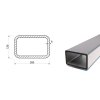 Profil stalowy 200x120x6 (S355)