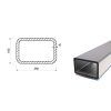 Profil stalowy 260x180x16 (S355)