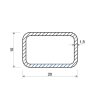 Profil stalowy ocynkowany 20x10x1,5_2
