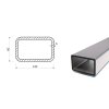 Profil stalowy 140x60x5 (S355)