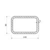Profil stalowy 140x60x5 (S355)_2