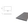 Blacha stalowa 1x2 m, grubość 8 mm (S355)