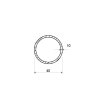 Rura aluminiowa 40x10 (EN 6060)_2
