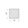 Kwadrat aluminiowy 100x100 mm (EN 6082)_2