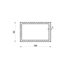 Profil aluminiowy 100x80x3 (EN 6060)_2