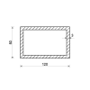 Profil aluminiowy 120x50x3 (EN 6060)_2