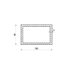 Profil aluminiowy 150x40x4 (EN 6060)_2
