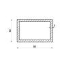 Profil aluminiowy 80x50x3 (EN 6060)_2