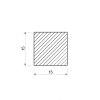 Kwadrat aluminiowy 15x15 mm (EN 6060)_2