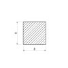 Kwadrat aluminiowy 8x8 mm (EN 6060)_2